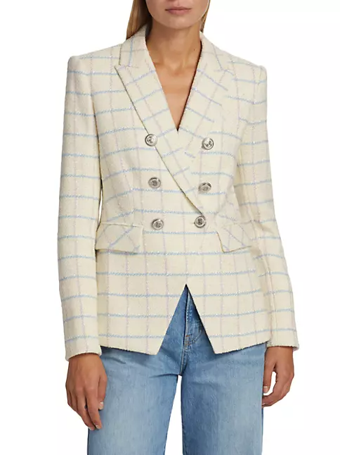 Miller Dickey Plaid Tweed Jacket